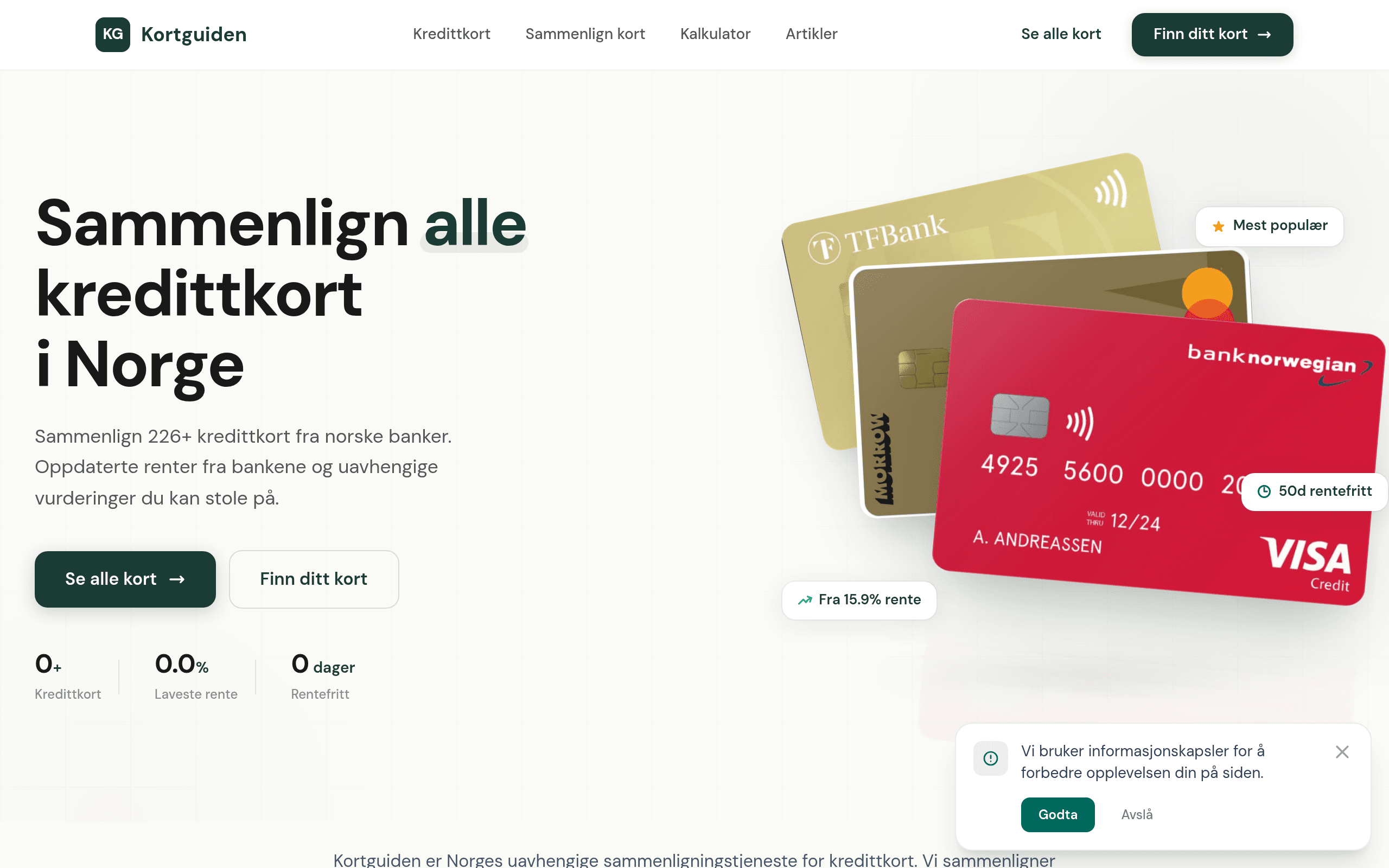 Kortguiden.no